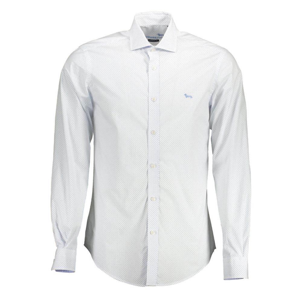 Harmont & Blaine White Cotton Men Shirt - Hilstor