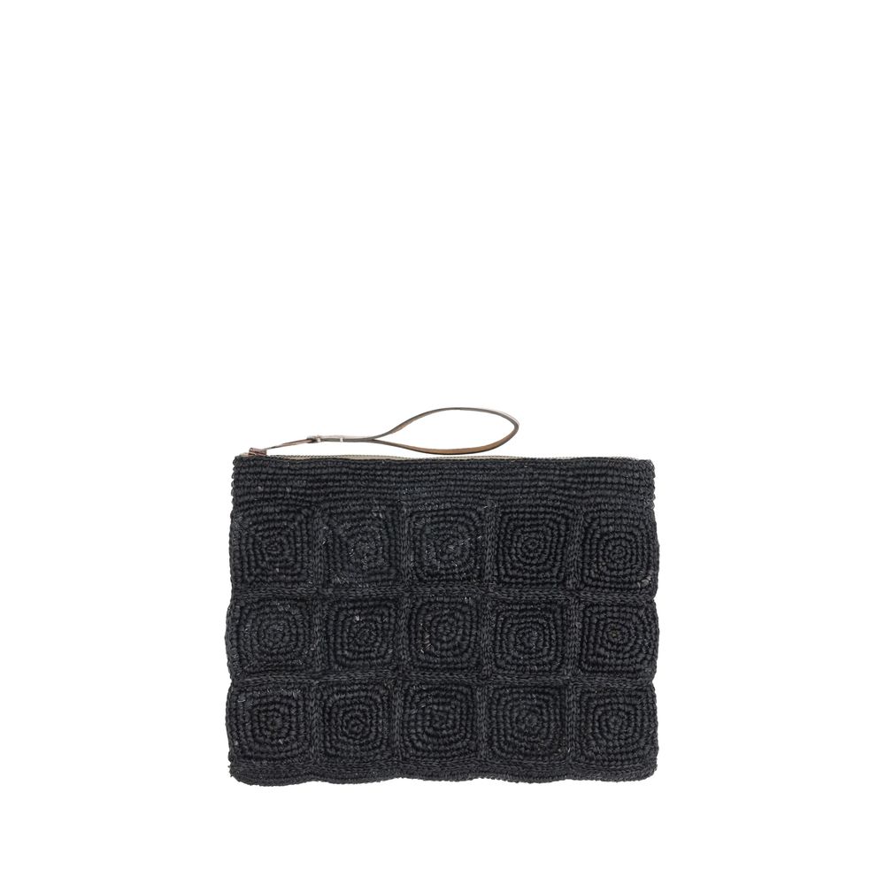 Ibeliv Raffia Tanala Pouch