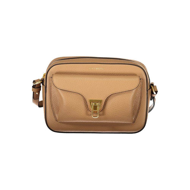 Coccinelle Brown Leather Women Handbag - Hilstor