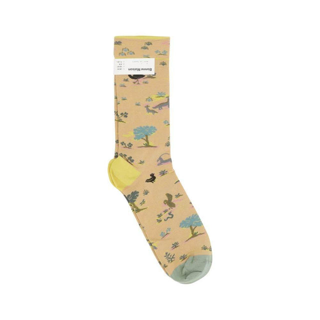 Bonne Maison Nature-inspired pattern Socks - Hilstor