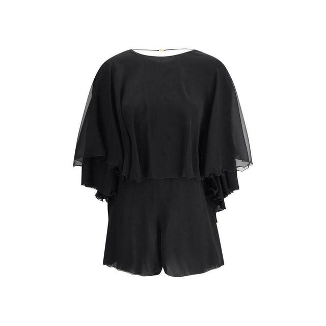 Saint Laurent Silk crepe Playsuit - Hilstor