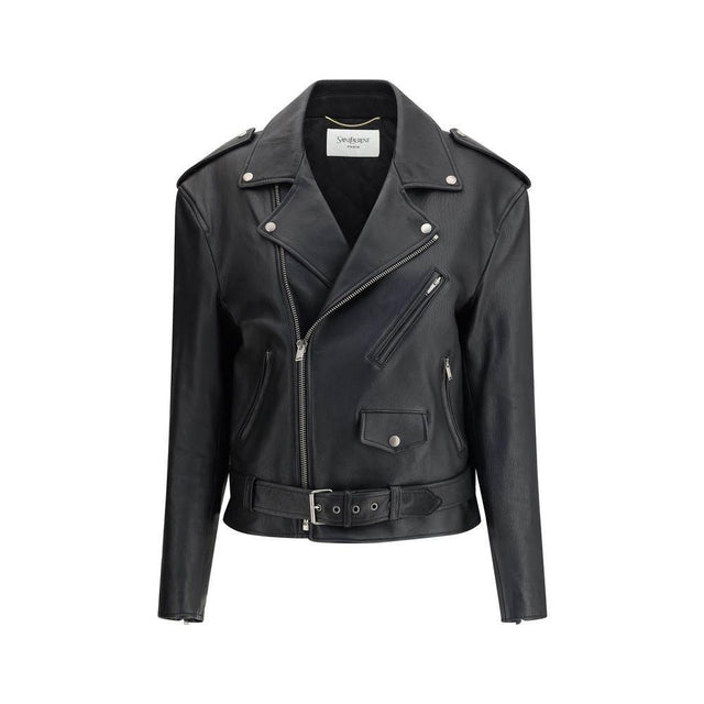 Saint Laurent Leather Jacket - Hilstor