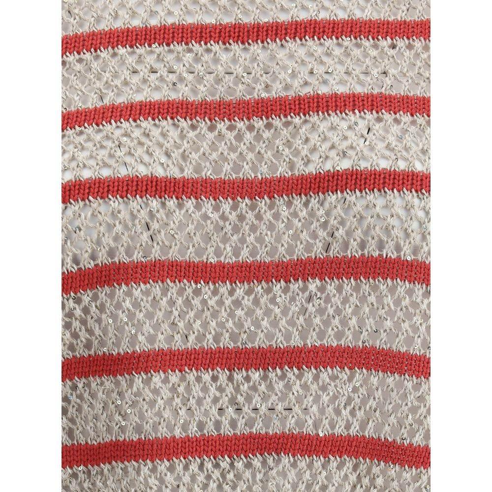 Brunello Cucinelli Sweater in perforated knit - Hilstor