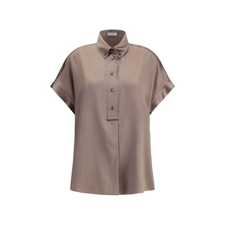 Brunello Cucinelli Silk Shirt - Hilstor