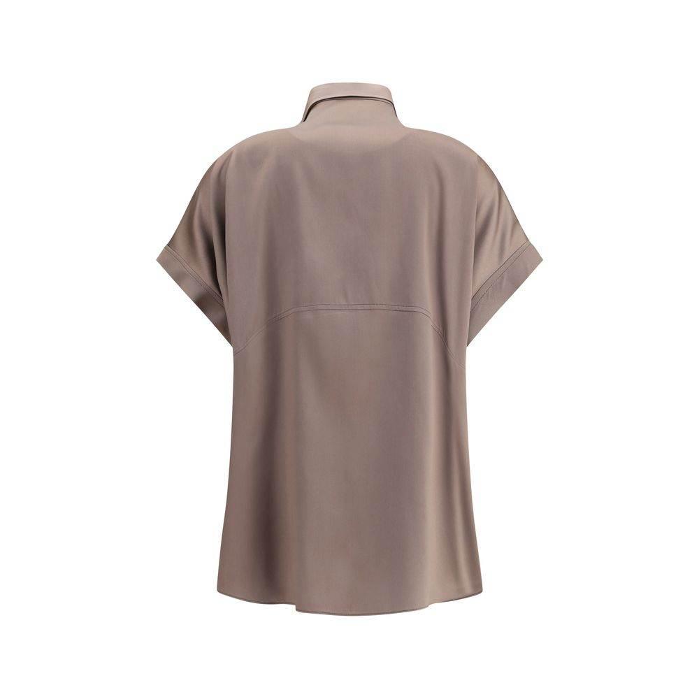 Brunello Cucinelli Silk Shirt - Hilstor