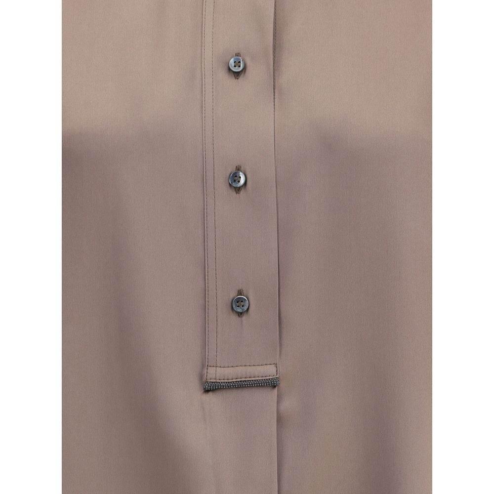 Brunello Cucinelli Silk Shirt - Hilstor