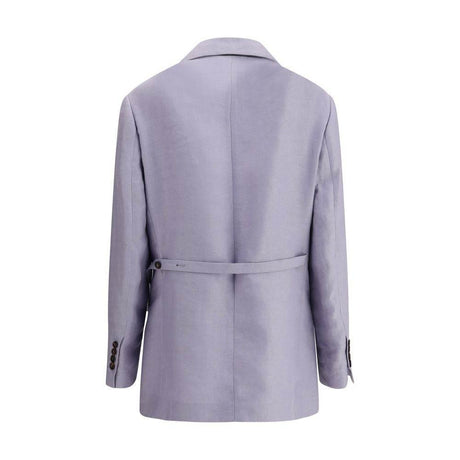 Brunello Cucinelli Hemp Blazer Jacket - Hilstor
