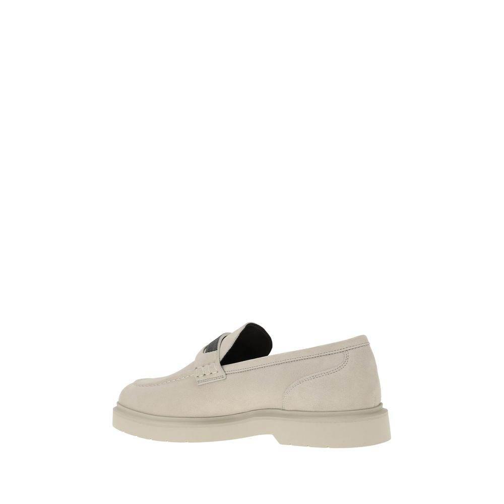 Brunello Cucinelli Leather Loafers - Hilstor