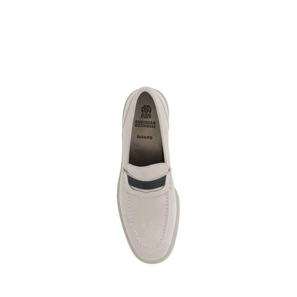 Brunello Cucinelli Leather Loafers - Hilstor
