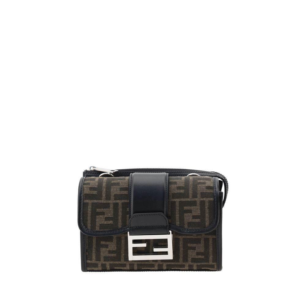 Fendi Double Baguette Shoulder Bag - Hilstor