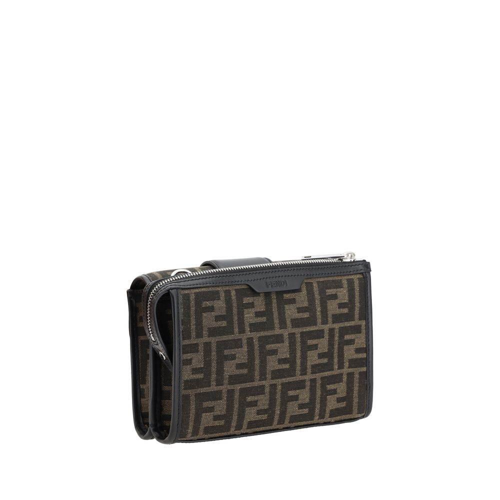 Fendi Double Baguette Shoulder Bag - Hilstor