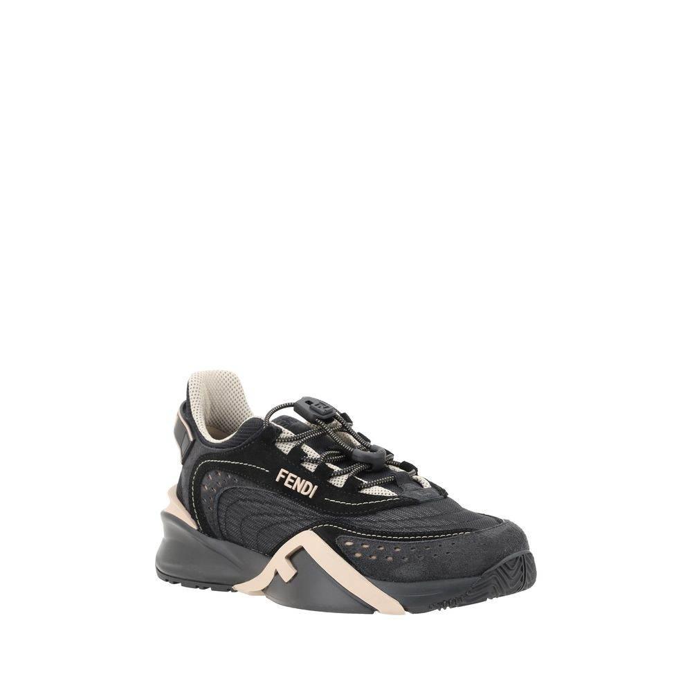 Fendi Logoed Sneakers - Hilstor