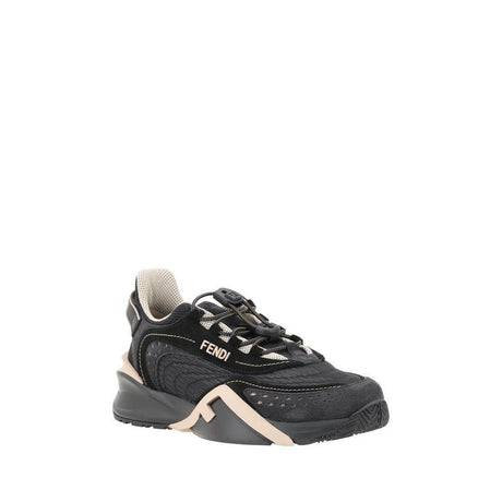 Fendi Logoed Sneakers - Hilstor