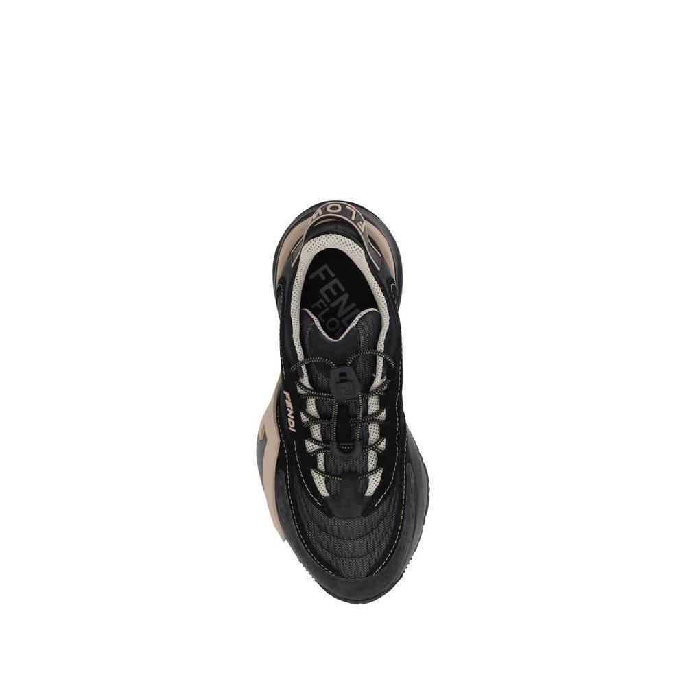 Fendi Logoed Sneakers - Hilstor