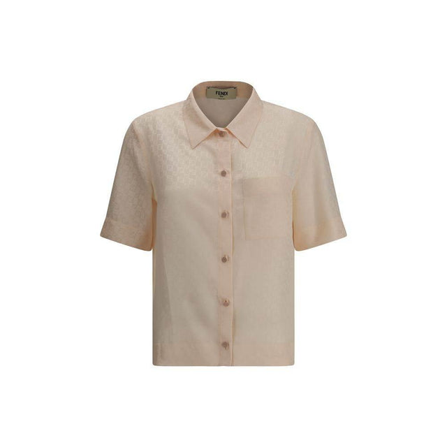 Fendi FF pattern Silk Shirt - Hilstor