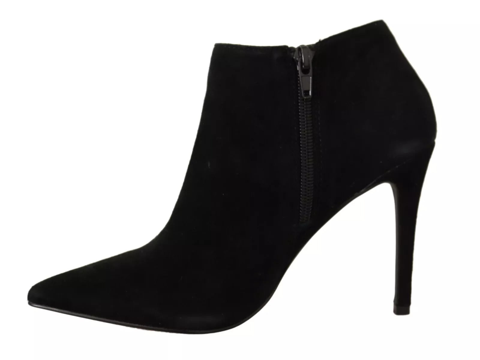 Steve Madden sort ruskind læder stilethæle støvler sko