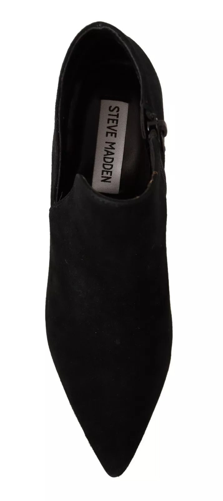 Steve Madden sort ruskind læder stilethæle støvler sko