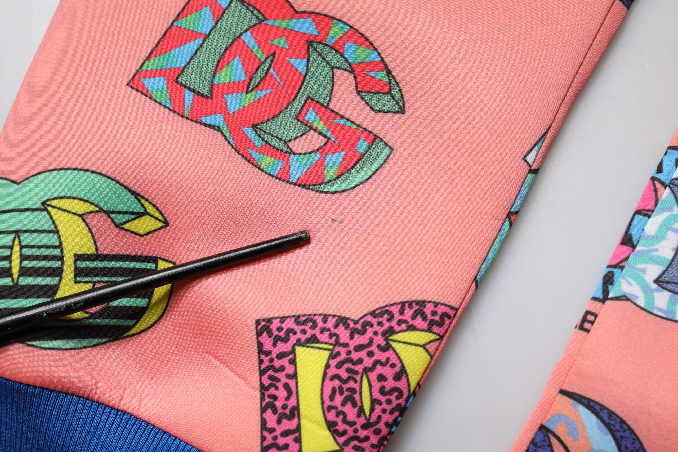 Dolce &amp; Gabbana Pink Logo Monogram Jogger Sweatpants Bukser