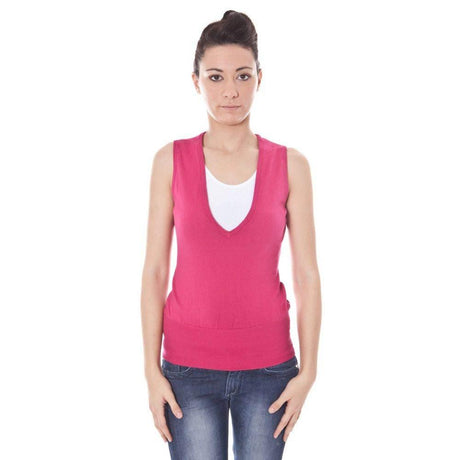 Datch Pink Cotton Sweater - Hilstor