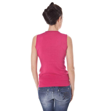 Datch Pink Cotton Sweater - Hilstor