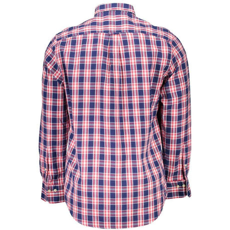 Gant Blue Cotton Men Shirt - Hilstor