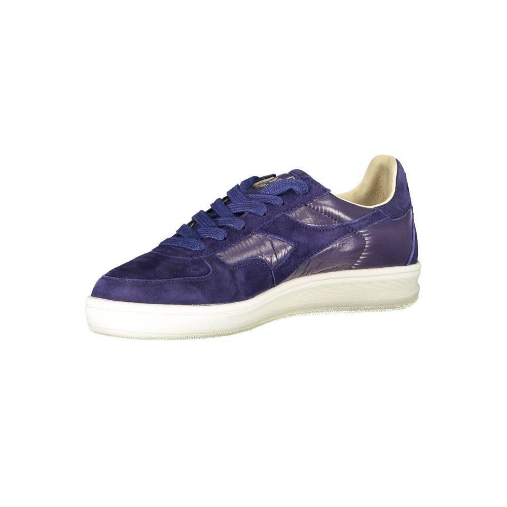 Diadora Blue Leather Women Sneaker - Hilstor