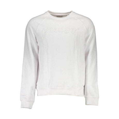 Guess Jeans White Cotton Men Sweater - Hilstor