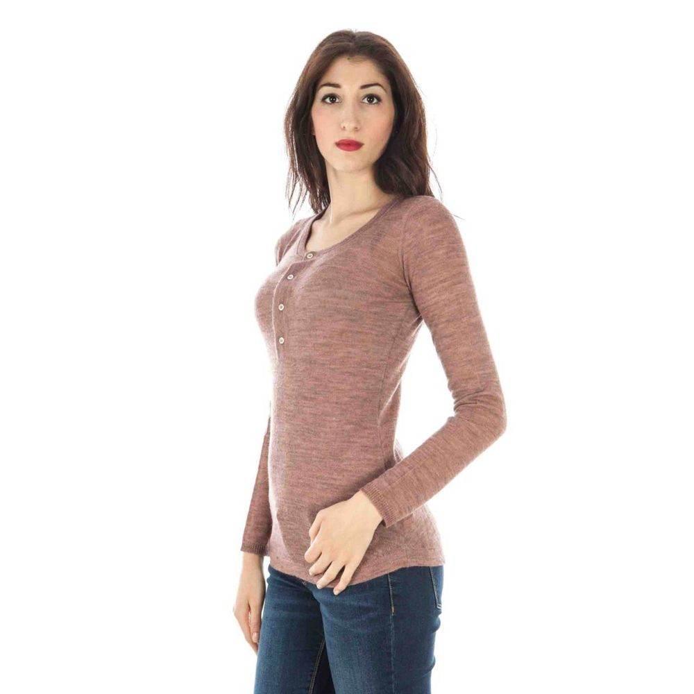 Fred Perry Pink Wool Sweater - Hilstor