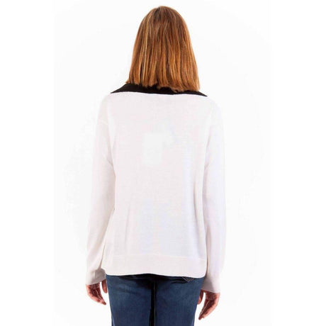 Love Moschino White Wool Women Sweater - Hilstor