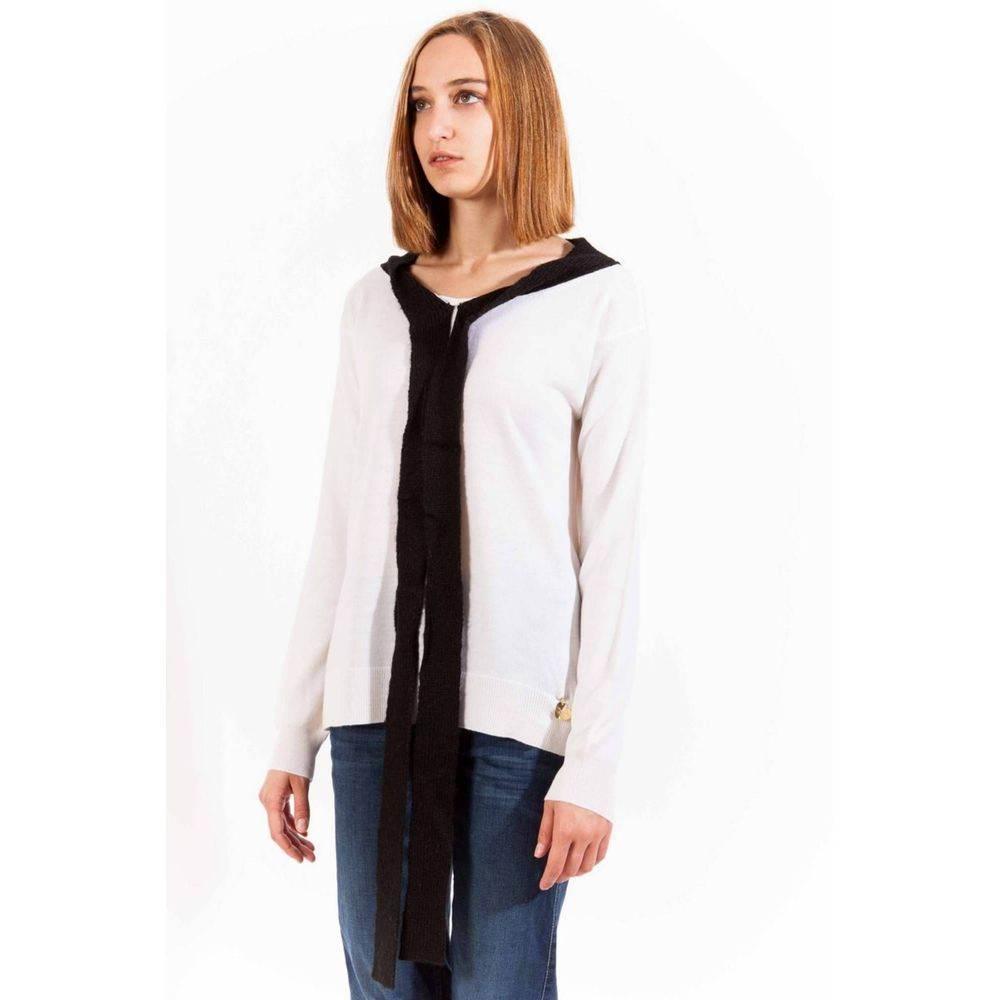 Love Moschino White Wool Women Sweater - Hilstor