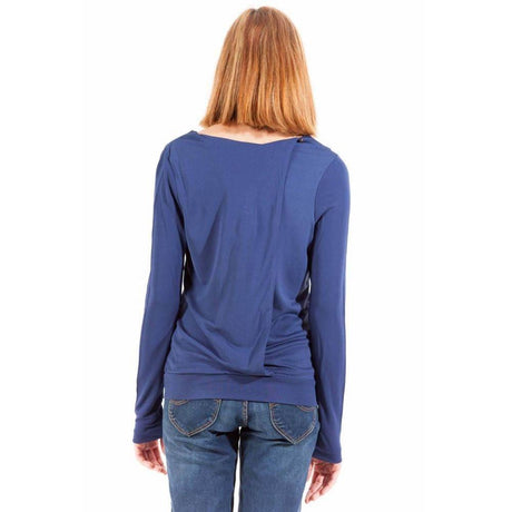 Gant Blue Viscose Women Top - Hilstor