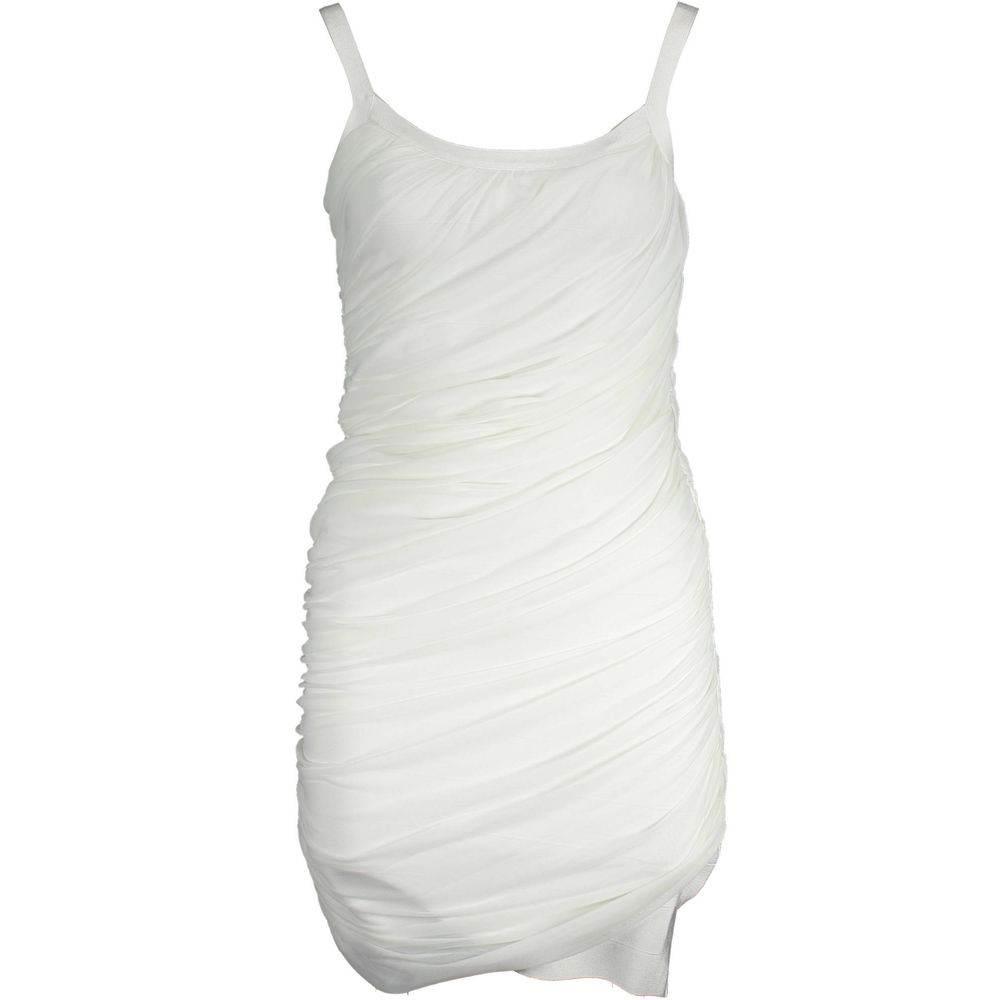 Marciano by Guess White Viscose Women Dress - Hilstor