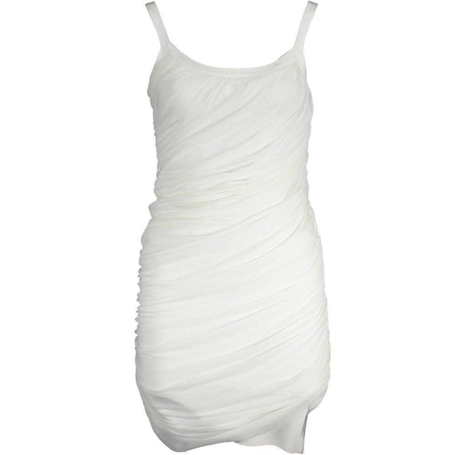 Marciano by Guess White Viscose Women Dress - Hilstor