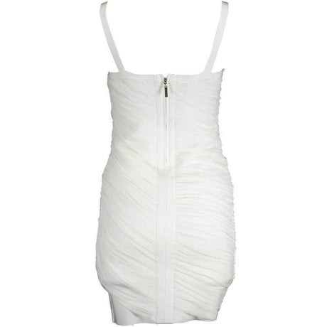 Marciano by Guess White Viscose Women Dress - Hilstor