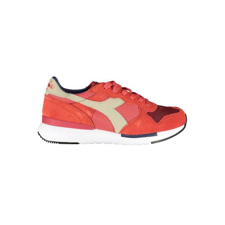 Diadora Red Leather Women Sneaker - Hilstor