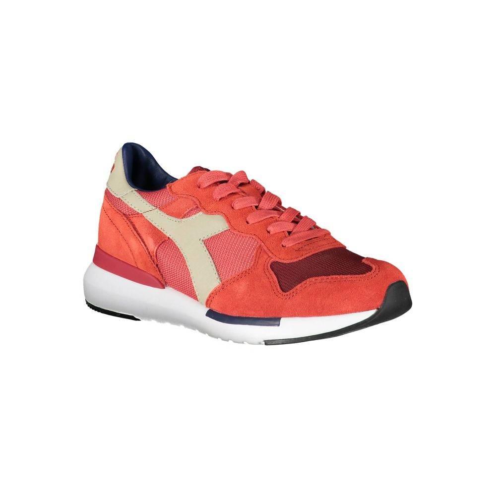 Diadora Red Leather Women Sneaker - Hilstor