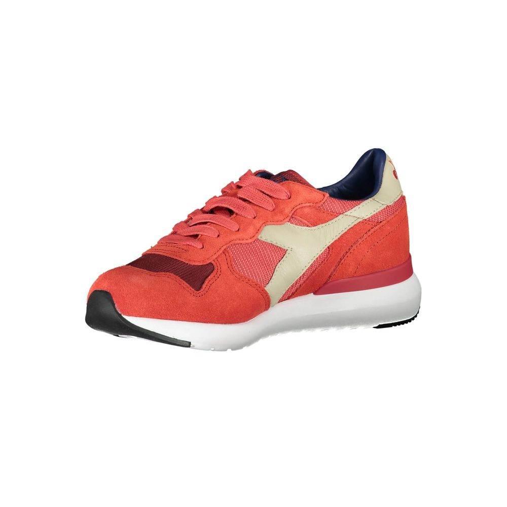 Diadora Red Leather Women Sneaker - Hilstor