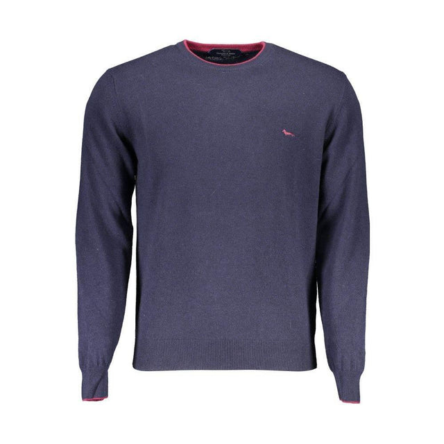 Harmont & Blaine Blue Wool Men Sweater - Hilstor