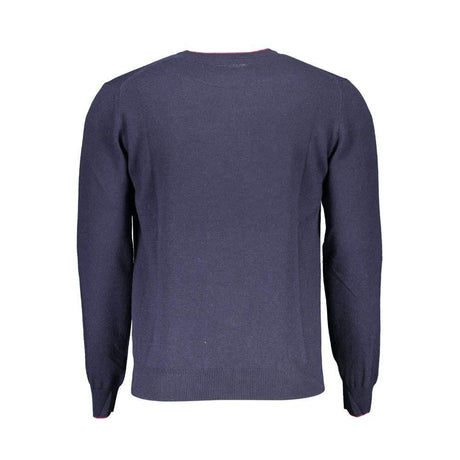Harmont & Blaine Blue Wool Men Sweater - Hilstor