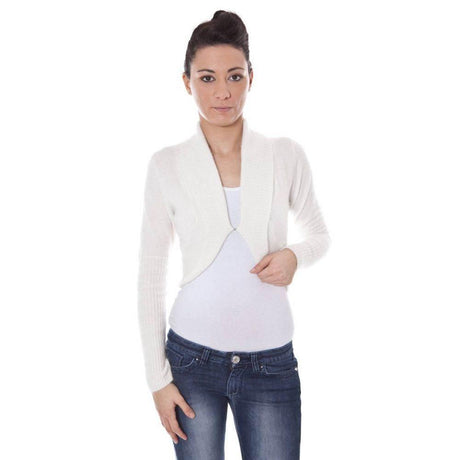Datch White Wool Sweater - Hilstor