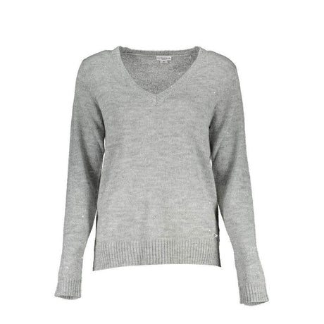 U.S. POLO ASSN. Silver Wool Women Sweater - Hilstor