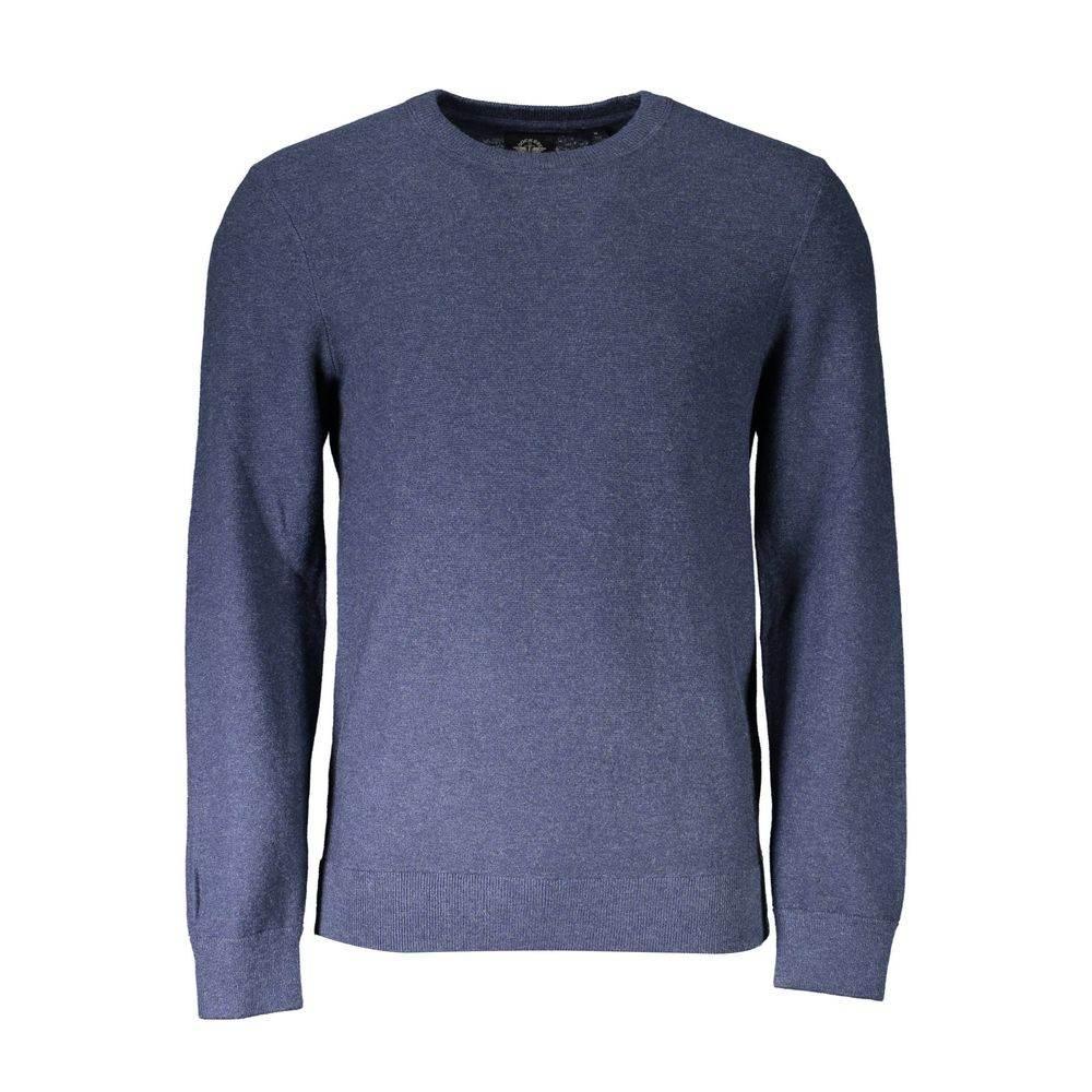 Dockers Blue Cotton Sweater - Hilstor