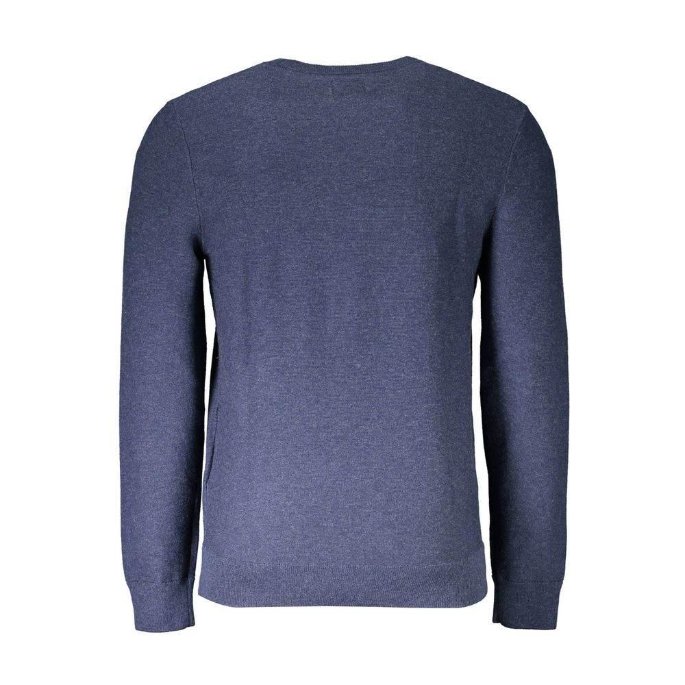 Dockers Blue Cotton Sweater - Hilstor