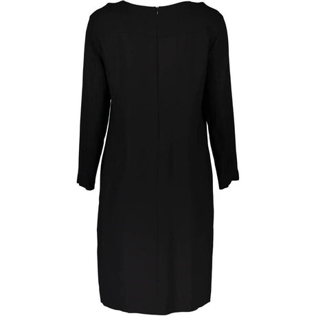 Gant Black Viscose Women Dress - Hilstor