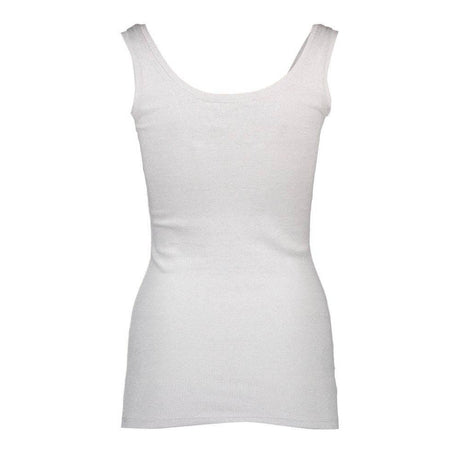 Silvian Heach White Cotton Women Top - Hilstor