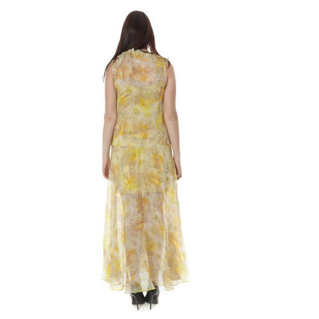 John Galliano Yellow Polyester Dress - Hilstor