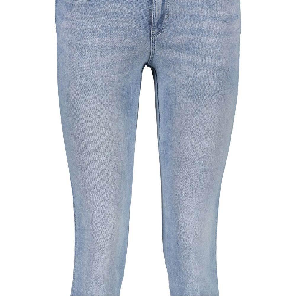 Guess Jeans Light Blue Cotton Women Jeans - Hilstor