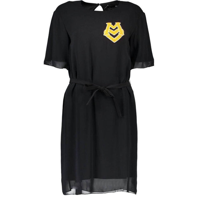 Love Moschino Black Other Fibres Women Dress - Hilstor