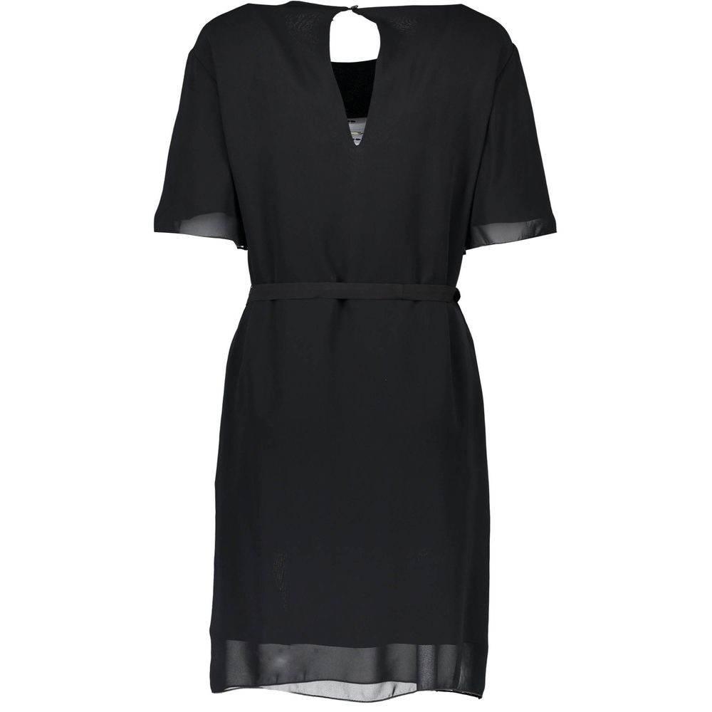 Love Moschino Black Other Fibres Women Dress - Hilstor