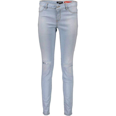 Just Cavalli Blue Cotton Women Jeans - Hilstor